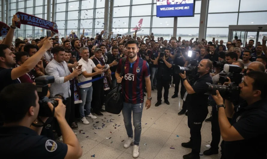 Bordo-Mavililerde Yeni Dönem: Mısırlı Yıldız Şehre Geldi